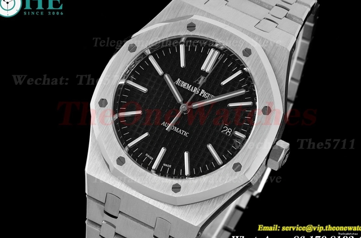 41mm SS Super Stk SA3120 SS Oak Black 15400 Royal Clone IPF 1210